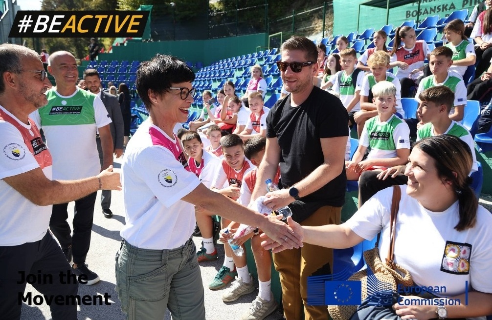 Evropska sedmica sporta u Bosni i Hercegovini: “Svaki dan je prilika za kretanje, zdravlje i zajedništvo!”